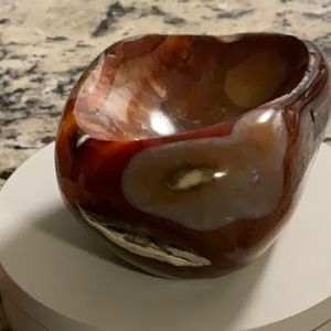 carnelian bowl